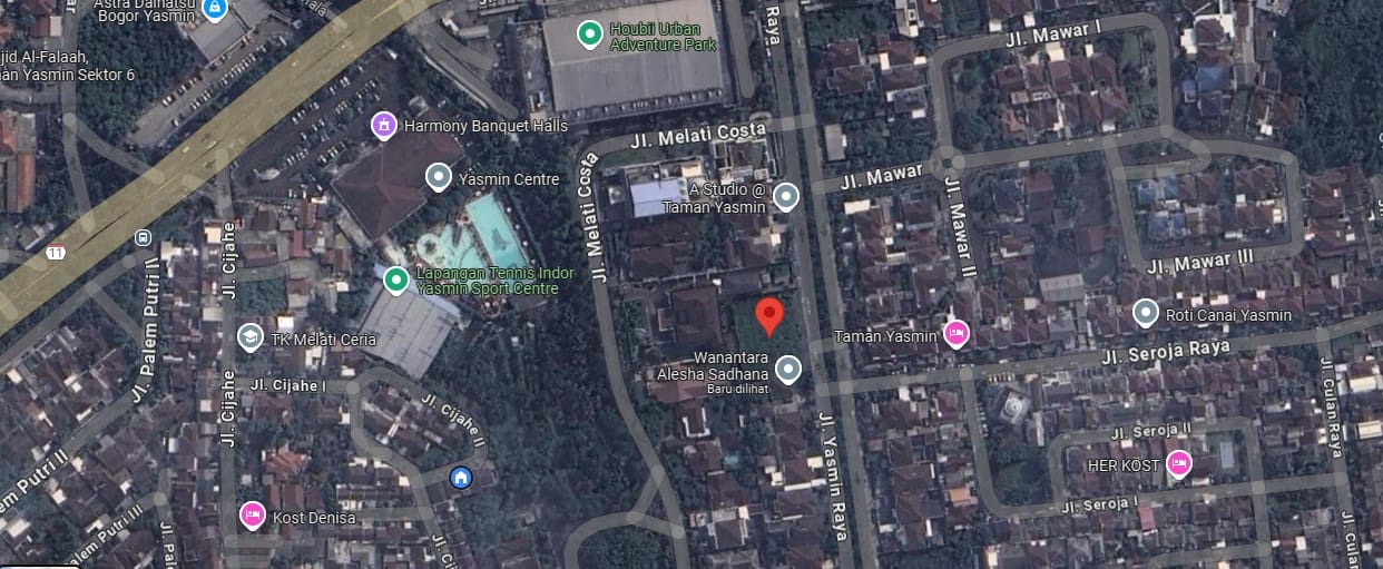 DIJUAL TIGA KAVLING @525 METER PERSEGI JALAN YASMIN RAYA - Foto 3