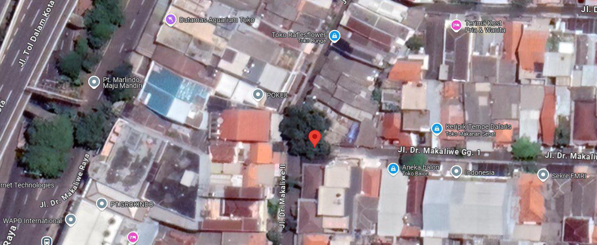 TANAH 210 DENGAN BONUS RUMAH TUA MAKALIWE II GANG I NO. 24 JAKARTA BARAT - Foto 4