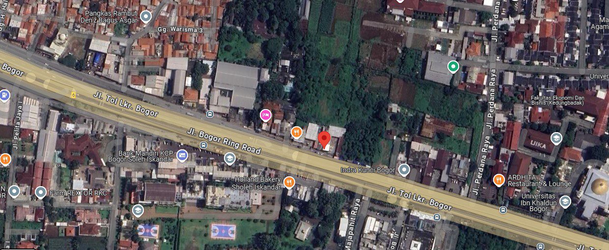 DIJUAL KAVLING 800 METER PERSEGI JL. SHOLEH ISKANDAR BOGOR - Foto 2