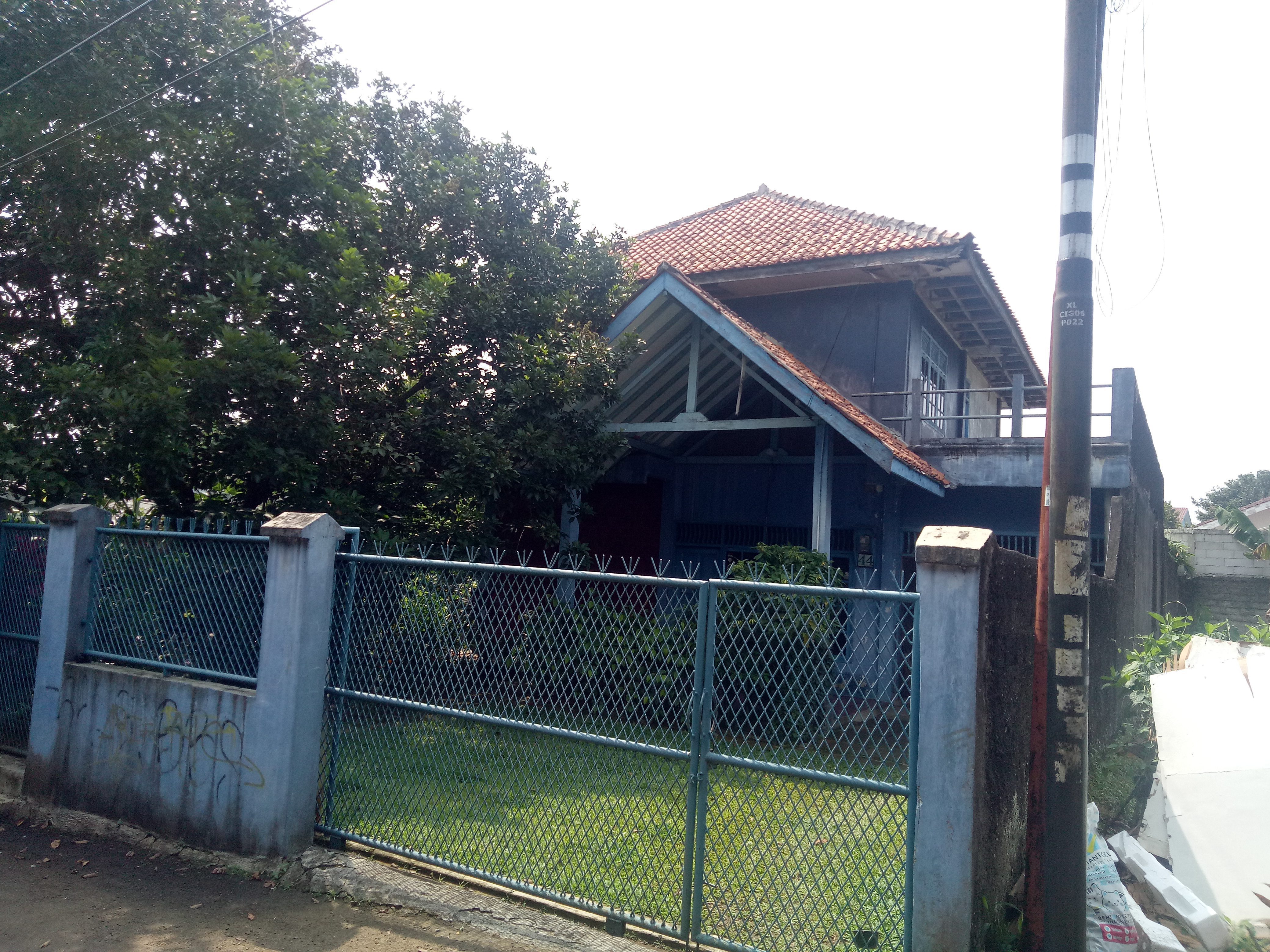 DIJUAL KAVLING 514 METER PERSEGI BONUS BANGUNAN TUA CILENDEK INDAH IV BOGOR - Foto 3