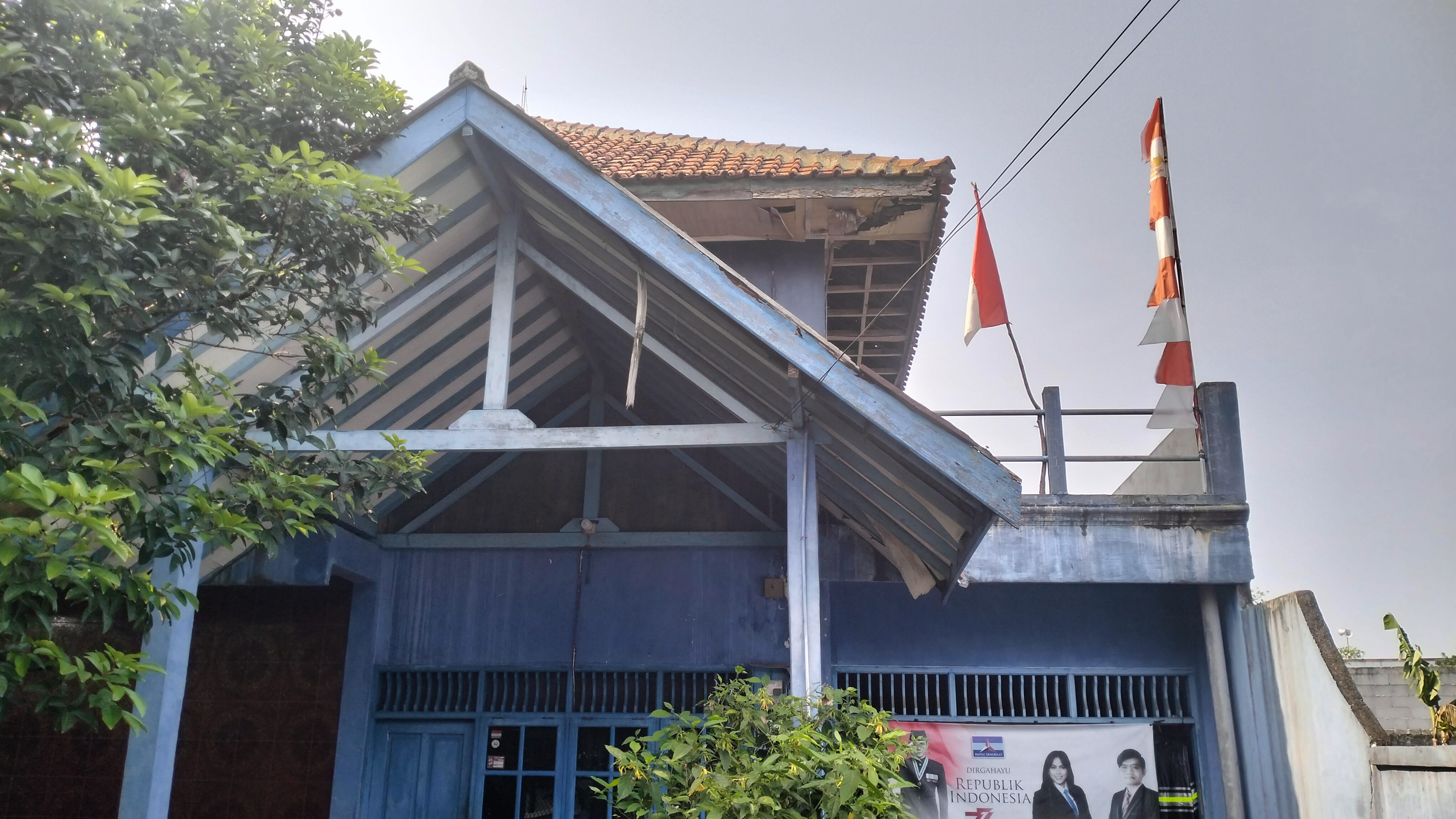 DIJUAL KAVLING 514 METER PERSEGI BONUS BANGUNAN TUA CILENDEK INDAH IV BOGOR - Foto 8
