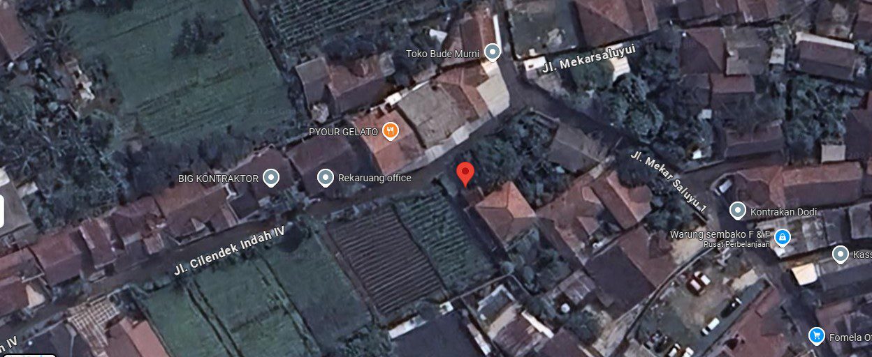 DIJUAL KAVLING 514 METER PERSEGI BONUS BANGUNAN TUA CILENDEK INDAH IV BOGOR