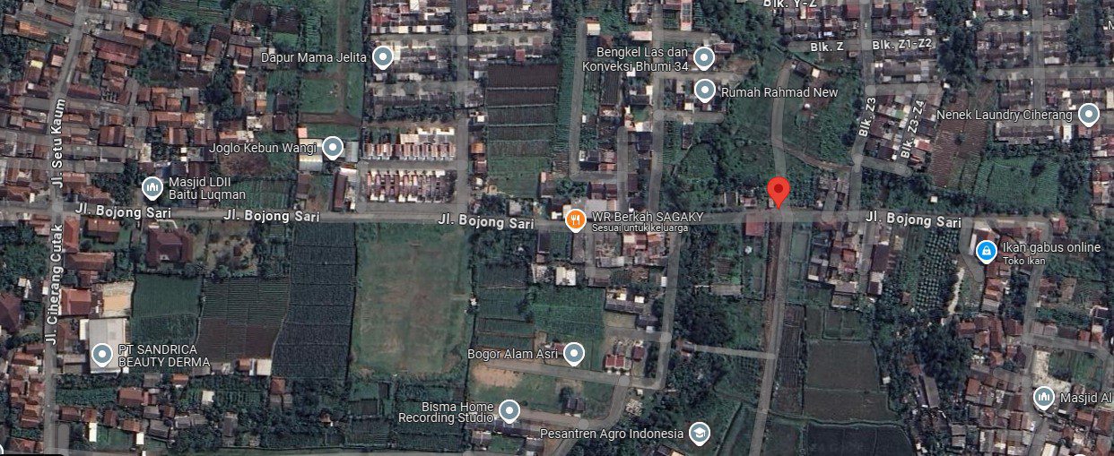 DIJUAL KAVLING 1.728 METER PERSEGI CIHERANG DRAMAGA KABUPATEN BOGOR