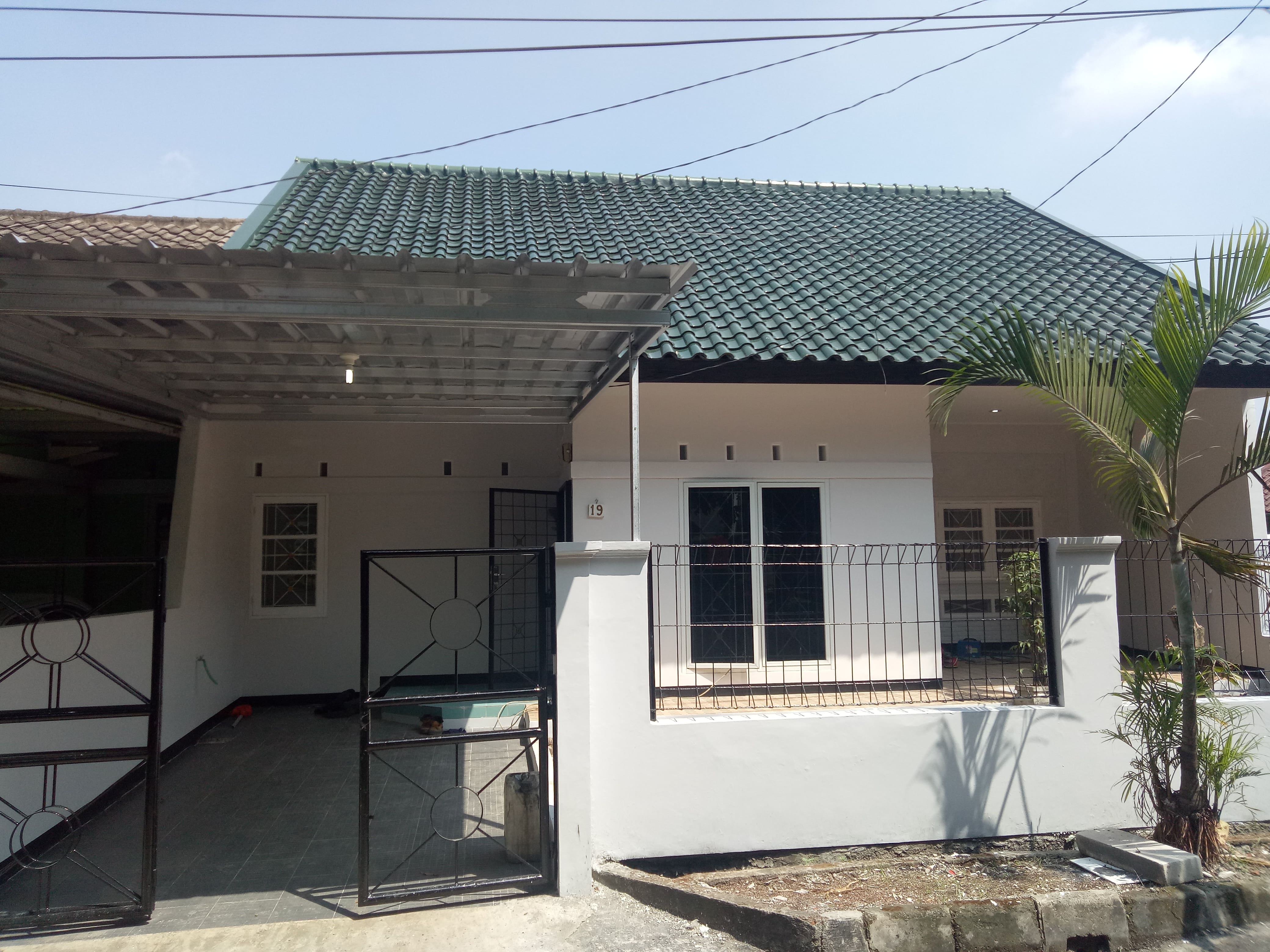 DISEWA RUMAH MINIMALIS DEPAN TAMAN SEMI CLUSTER JL. PINANG X YASMIN VI