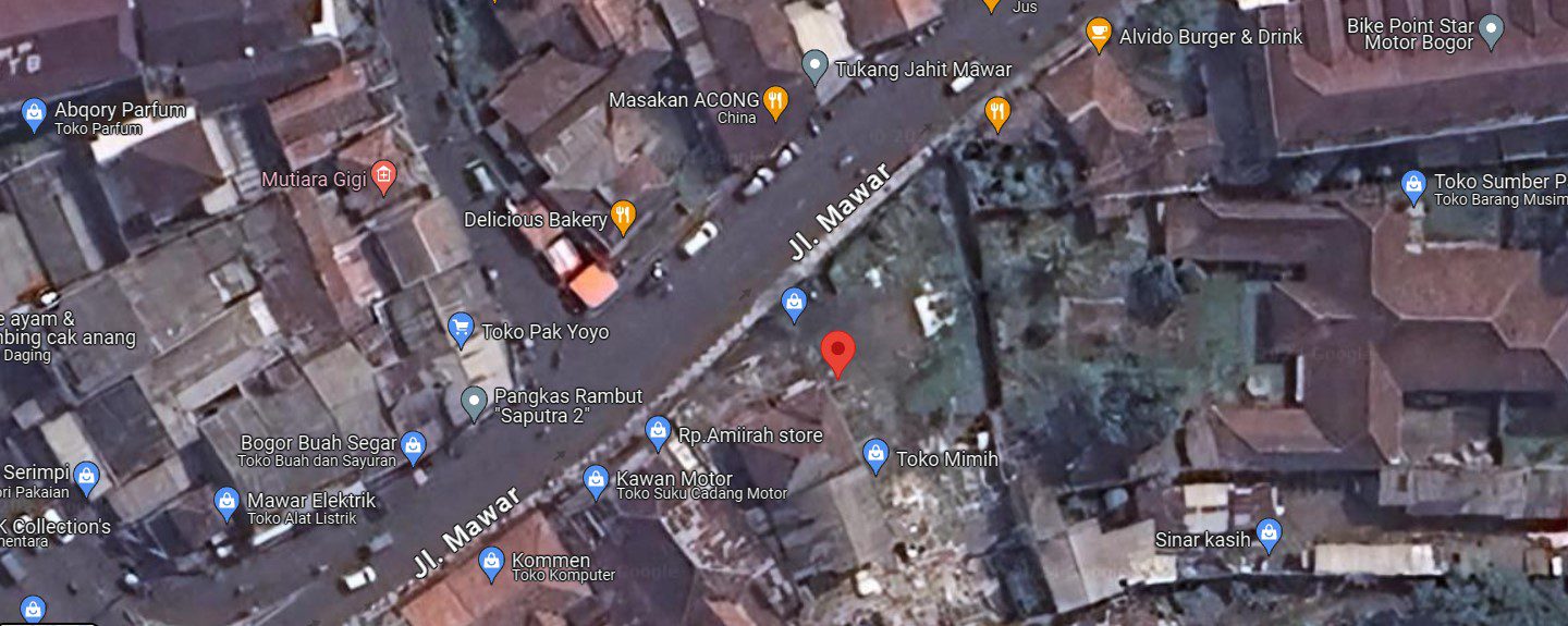 DIJUAL BEKAS RUANG USAHA 1.300 METER PERSEGI JALAN MAWAR BOGOR TENGAH - Foto 3