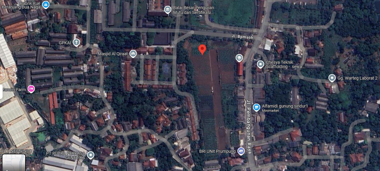 DIJUAL RUKO POJOK DUA LANTAI 154-250 JL. RAYA PUSPITEK GUNUNGSINDUR - Foto 2