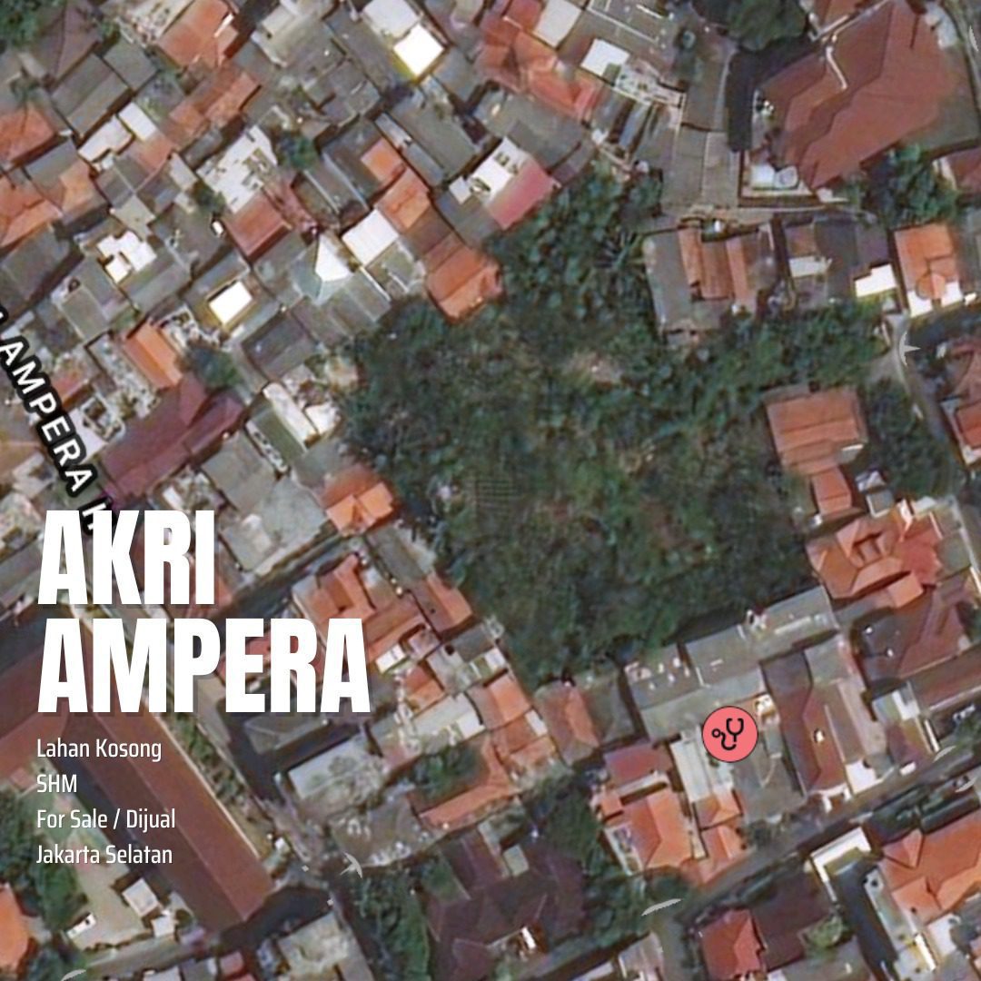 FOR SALE / DIJUAL Lahan Kosong di tanah ampera