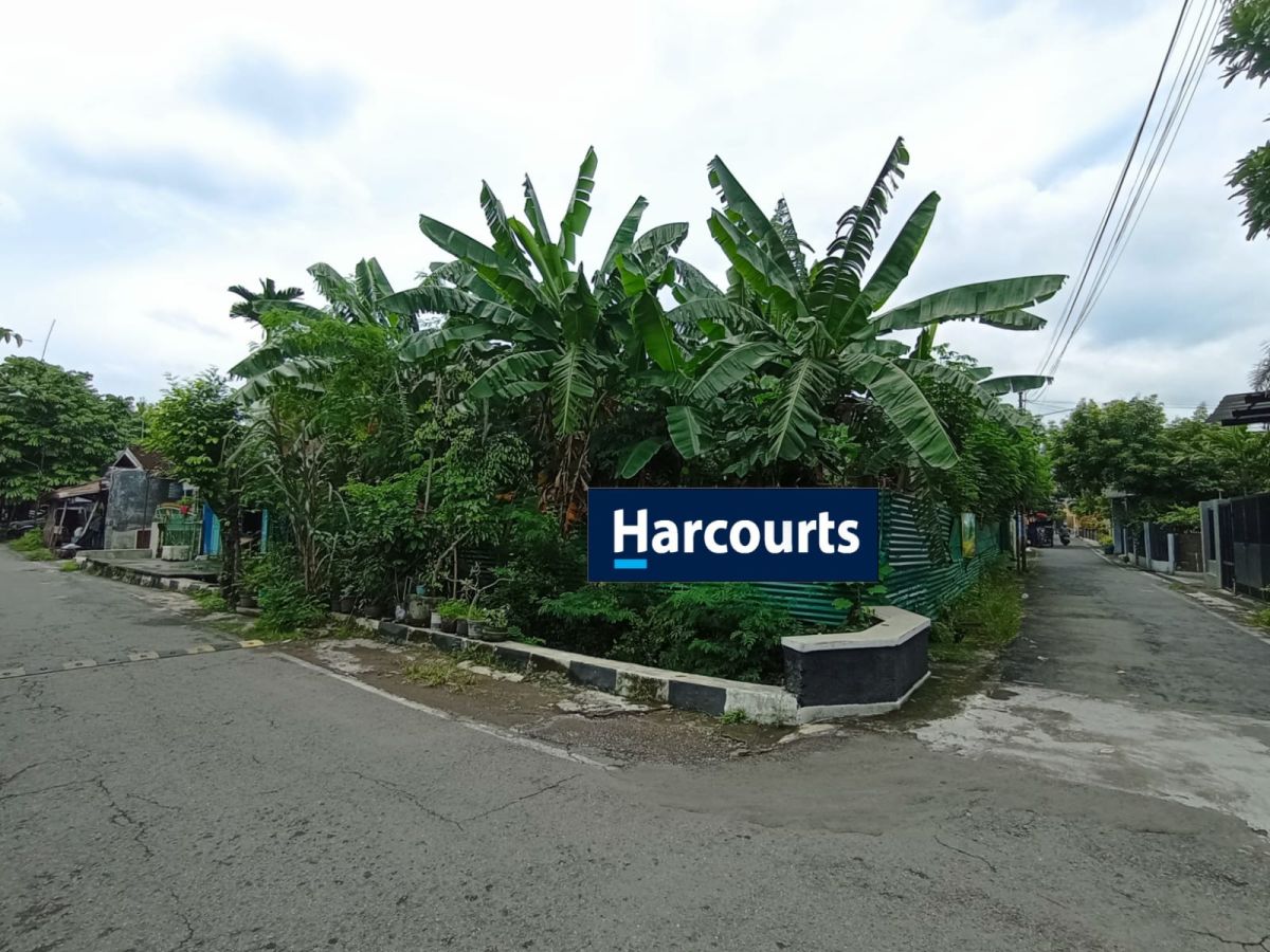 Tanah Pekarangan Hook Strategis Siap Bangun Dekat Dengan Graha Saba Buana Di Sumber Banjarsari Solo