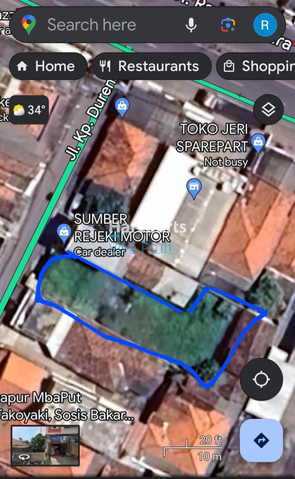 Disewakan Tanah Di Jalan Kosambi, Karawang Barat. Harga Nego - Foto 8