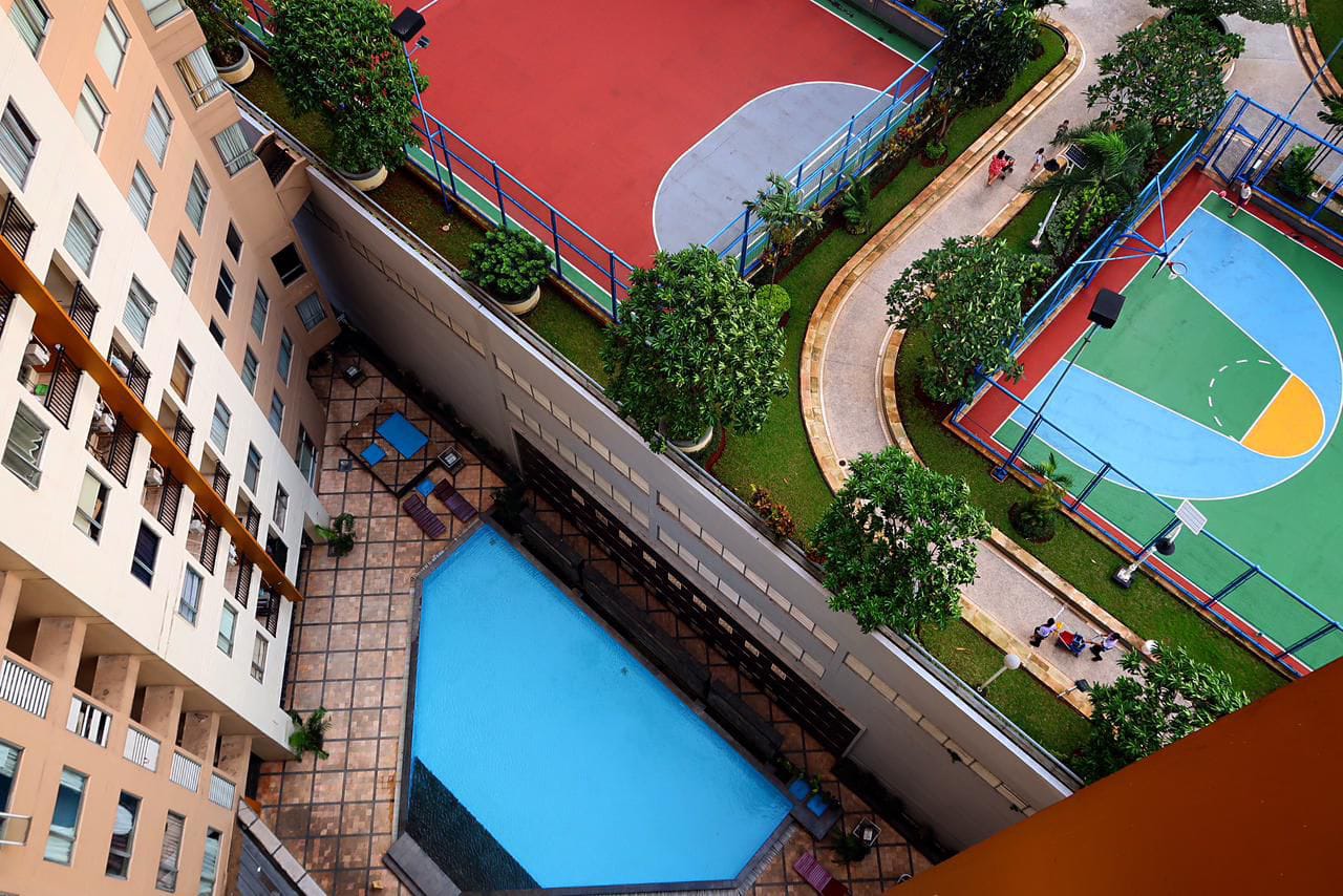 Jual Cepat Apartemen The 18th Residences Rasuna Said Kuningan Jakarta Selatan View Pool dan Epicentrum Mall (AL)