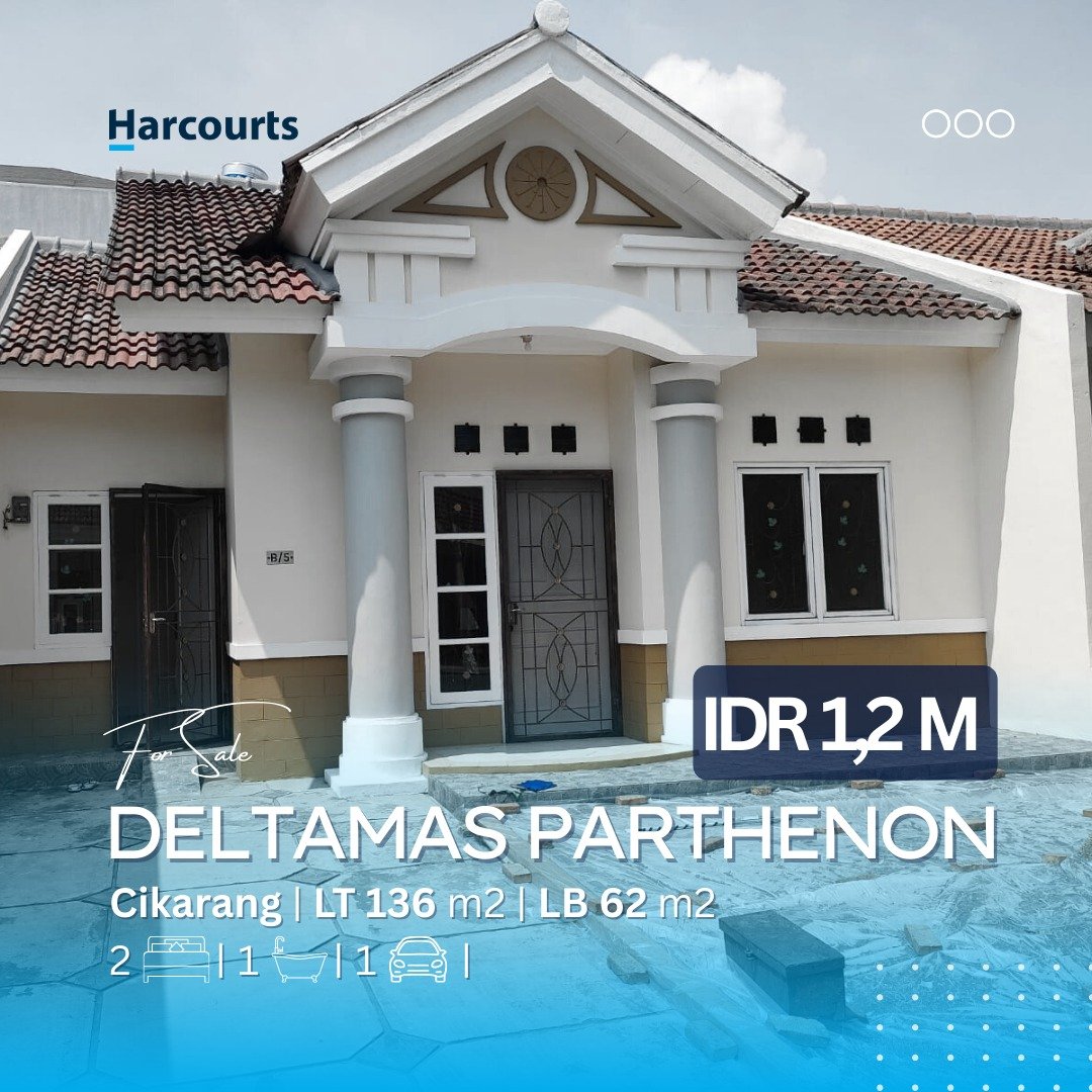 Rumah Modern - Deltamas, Cikarang - Dekat Aeon Mall Deltamas, Dekat GIIC