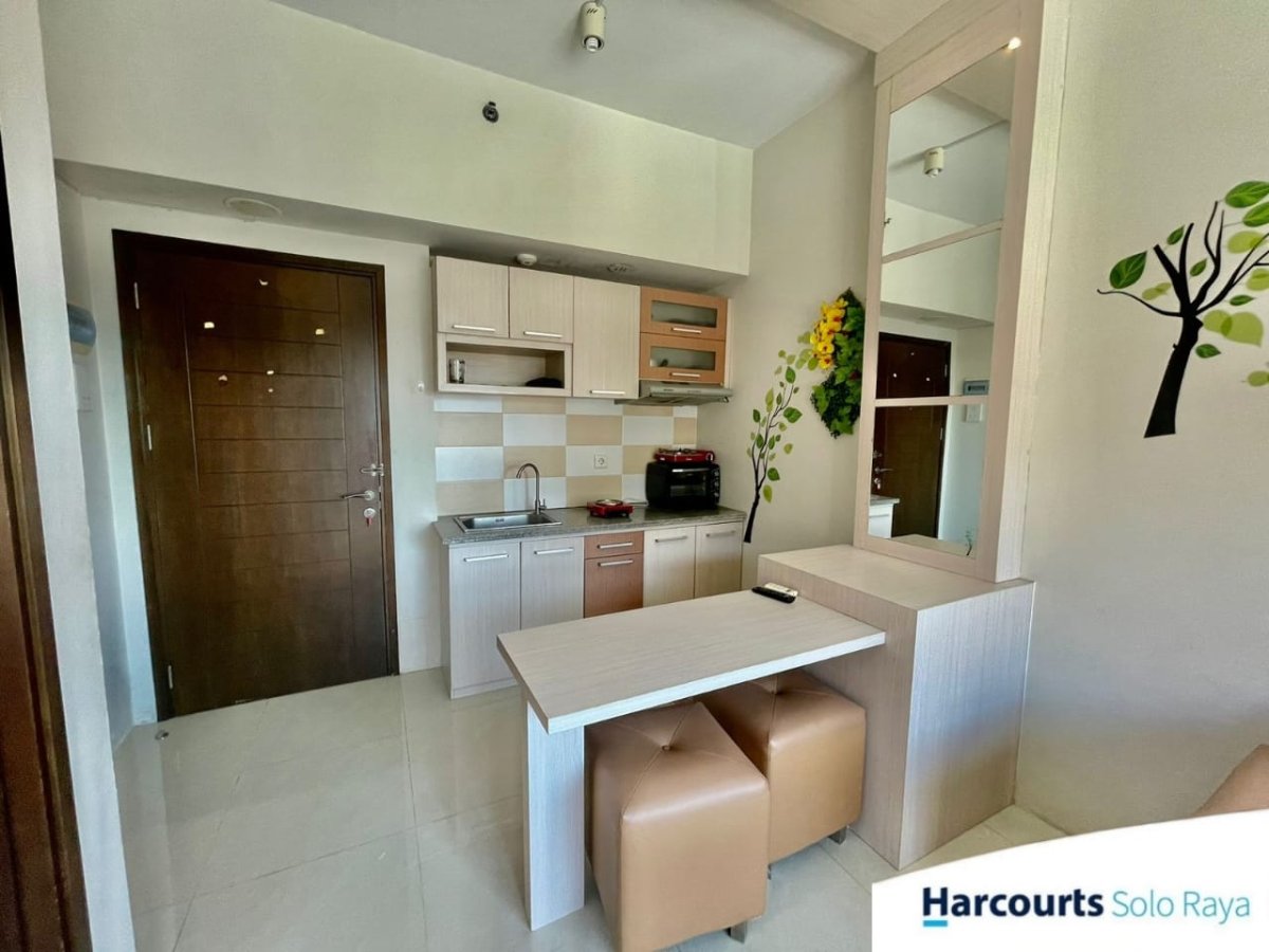 Dijual Apartemen Solo Paragon Type 1 Bedroom, Terhubung Dengan Shoping Mall dan Hotel di Solo - Foto 3