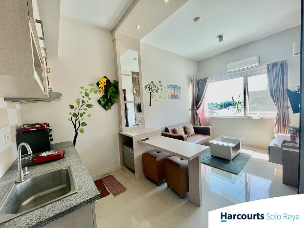 Dijual Apartemen Solo Paragon Type 1 Bedroom, Terhubung Dengan Shoping Mall dan Hotel di Solo - Foto 6