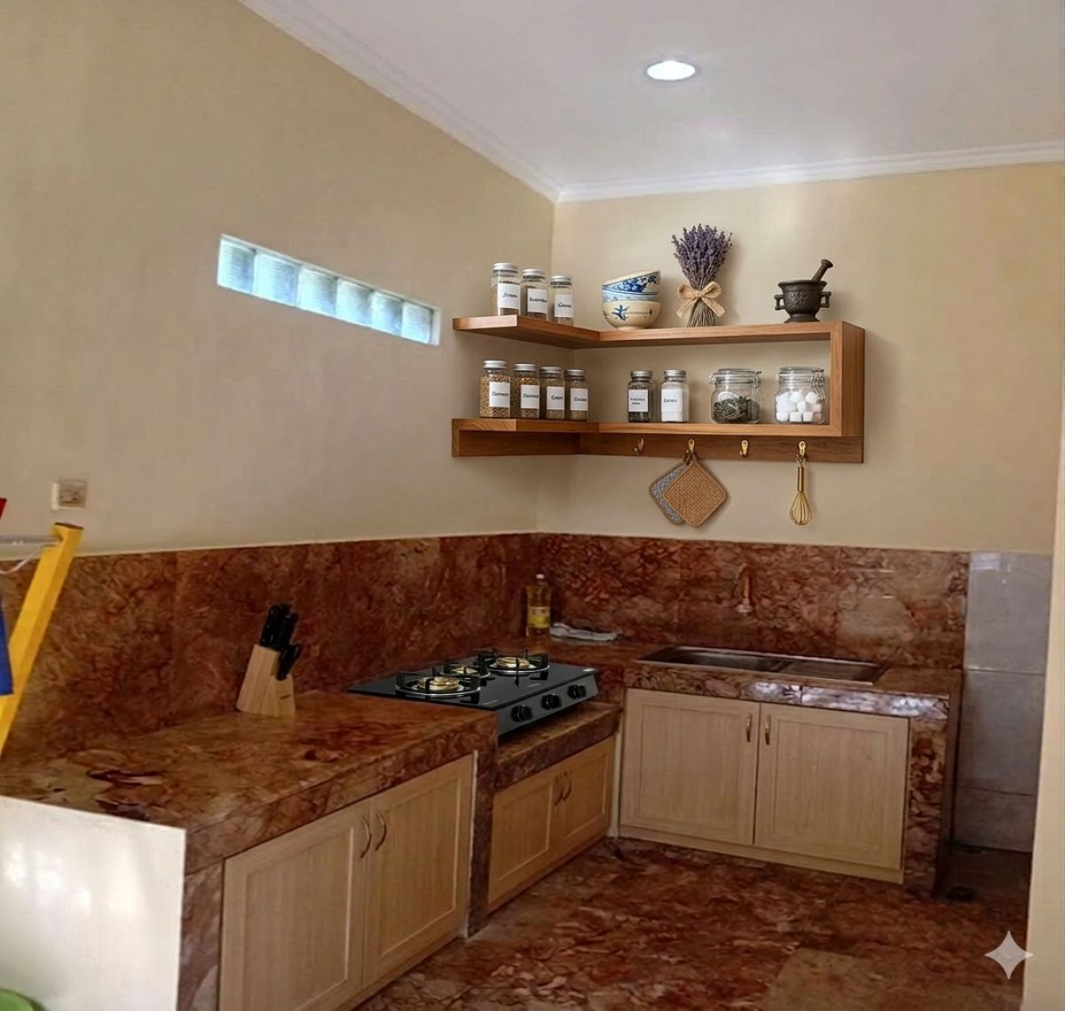 JUAL CEPAT, RUMAH HOEK AREA KOMERSIL, LT 138 M2,GRIYA BUKIT JAYA BLOK H9, GN PUTRI - Foto 8