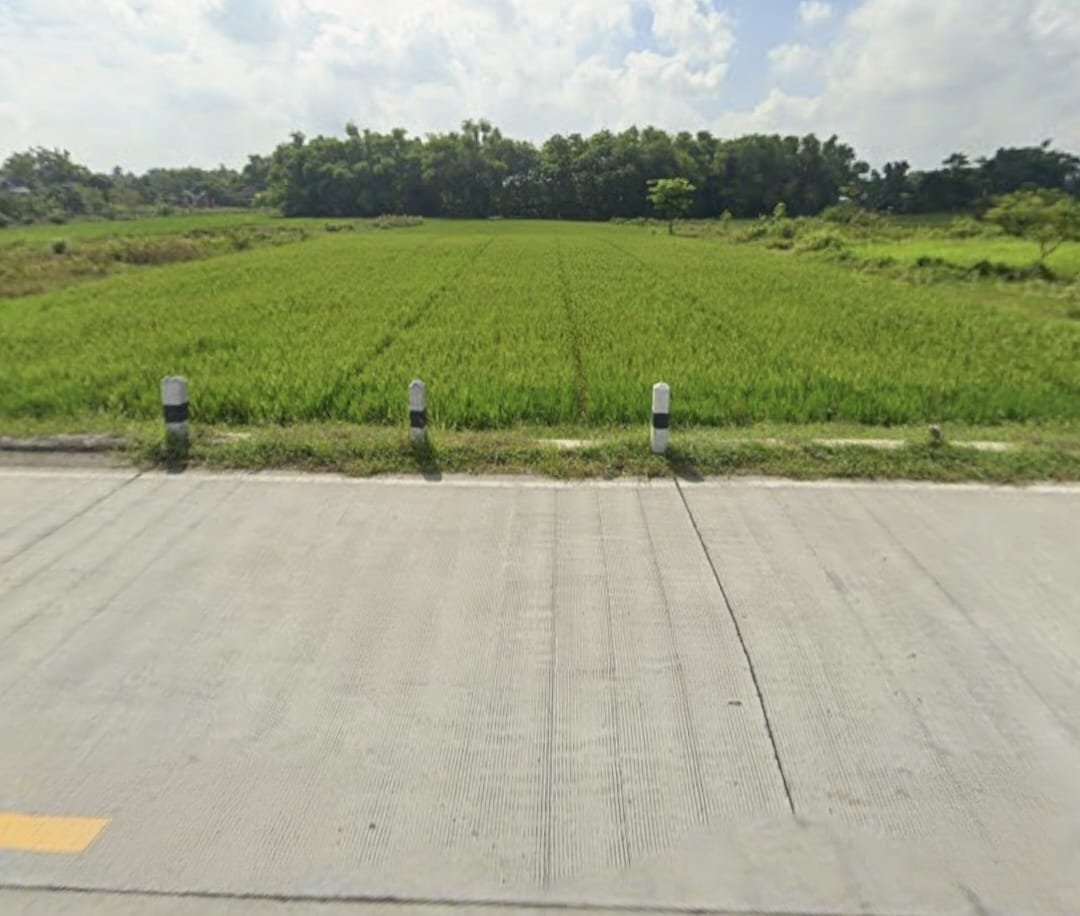 Tanah Super Strategis Dekat Pintu Tol Sragen, Cocok Untuk Gudang dan Industri Ringan