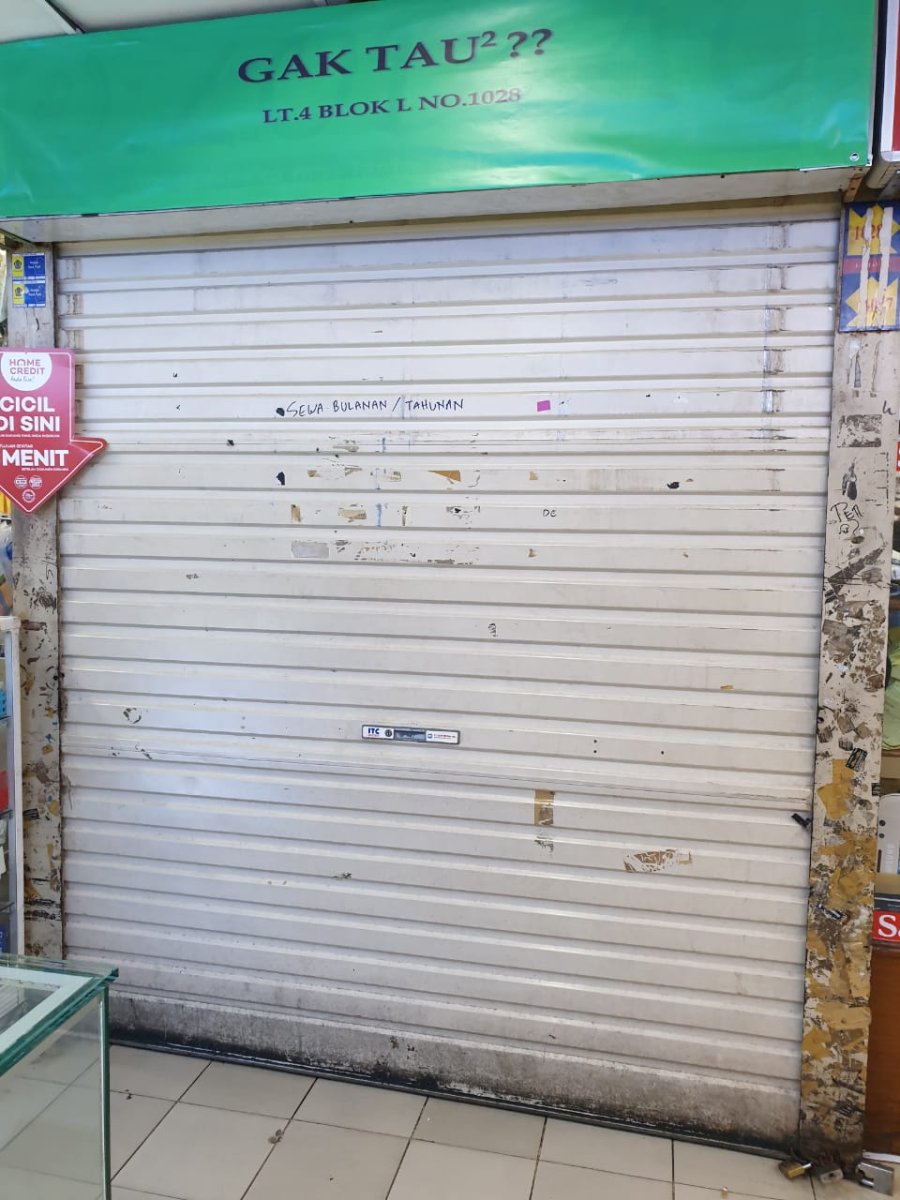 Jual Kios ITC Cempaka Mas