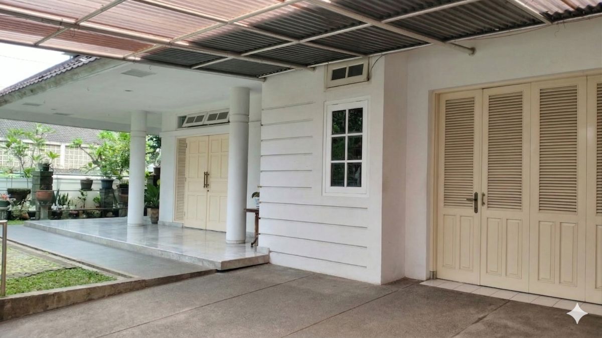 TURUN HARGA, RUMAH 2 LANTAI, LT 465 M2, LOKASI PREMIUM STRATEGIS, PANCORAN INDAH, JAKARTA SELATAN - Foto 4