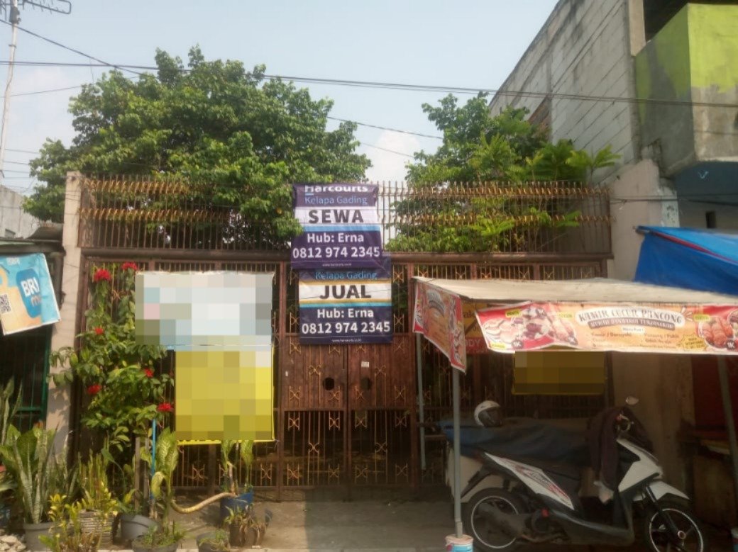 Disewakan Rumah Lokasi Sungai Bambu, Tanjung Priok - Jakarta Utara