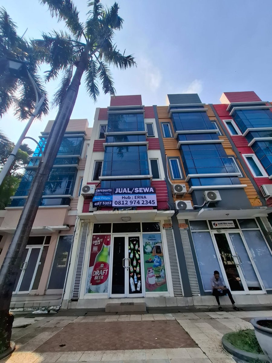 Dijual 1 Unit Ruko Di Gading Batavia, Kelapa Gading - Jakarta Utara
