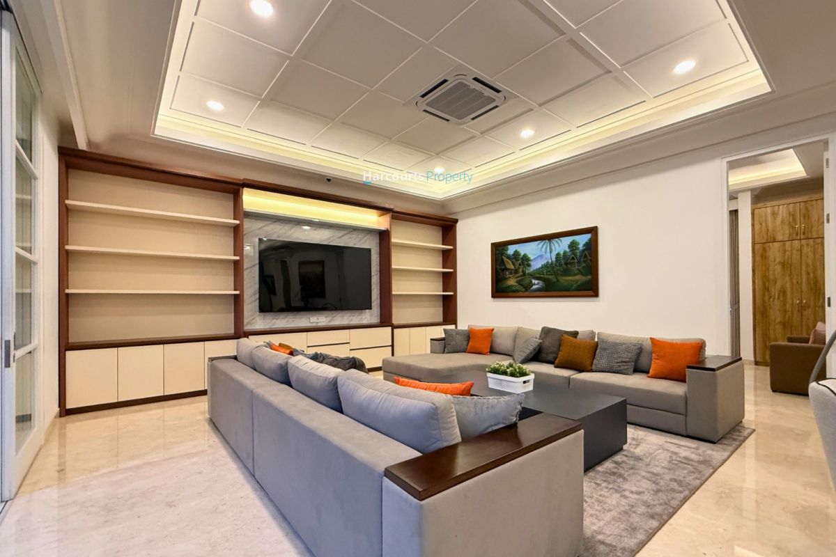 Dijual Rumah Brand New Berkonsep American Classic Full Furnished di Kemang - Foto 2