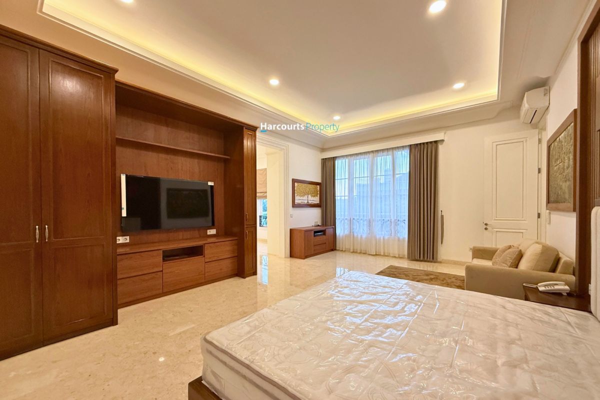 Dijual Rumah Brand New Berkonsep American Classic Full Furnished di Kemang - Foto 6