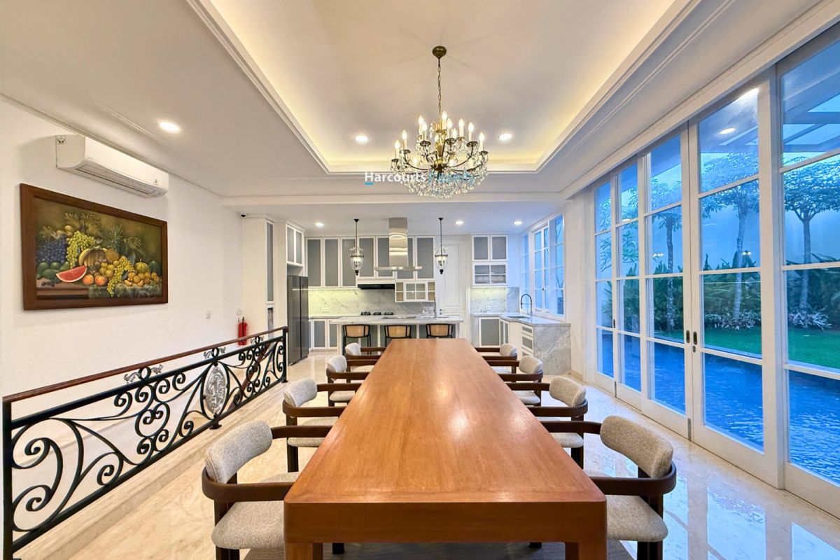 Dijual Rumah Brand New Berkonsep American Classic Full Furnished di Kemang - Foto 10