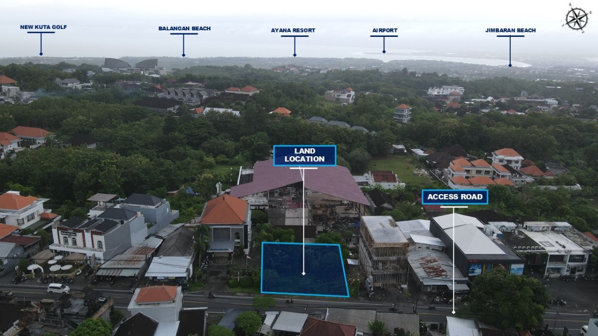 Commercial Plot with Main Road Frontage for Ruko or Shop - Foto 3