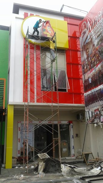 Jual cepat Ruko 3 L:antai bekas Resto Lokasi @Ruko Citra Indah Sidoarjo - Foto 2