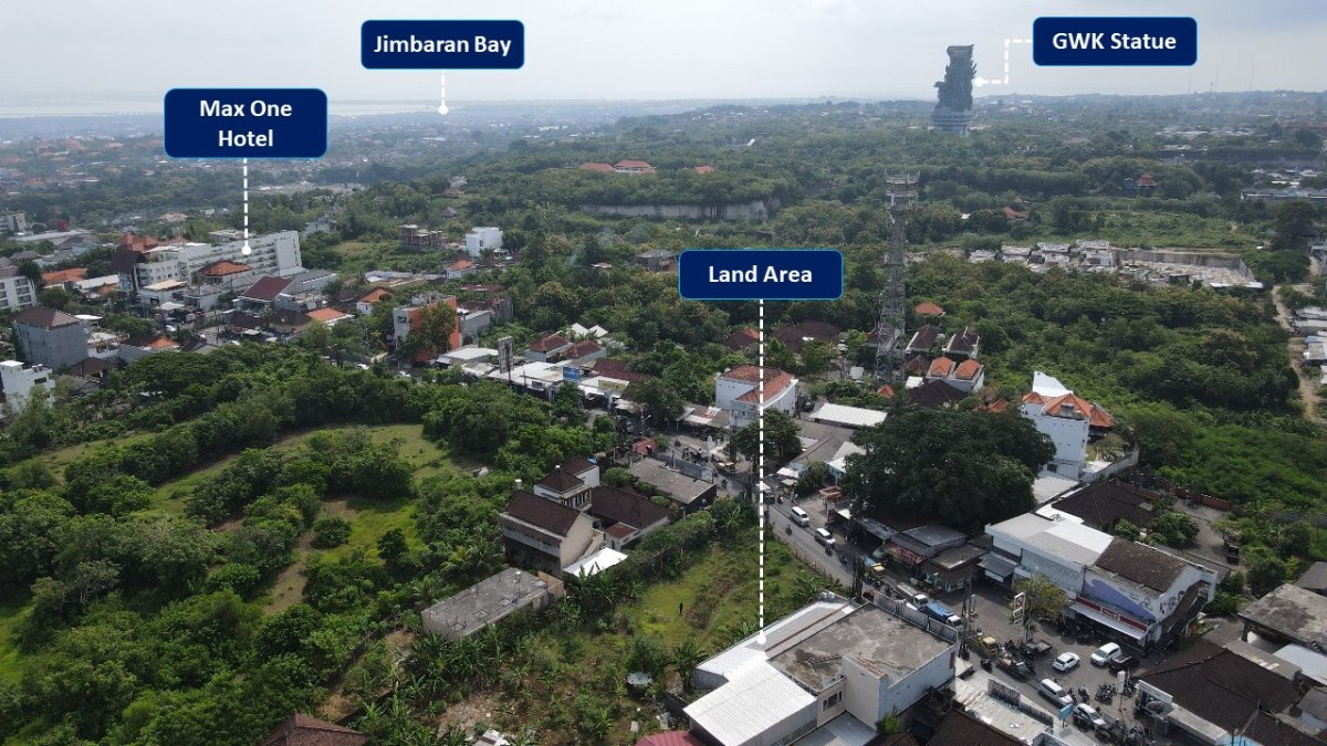 Prime 350 sqm Commercial Land in Ungasan – Main Road Exposure - Foto 2
