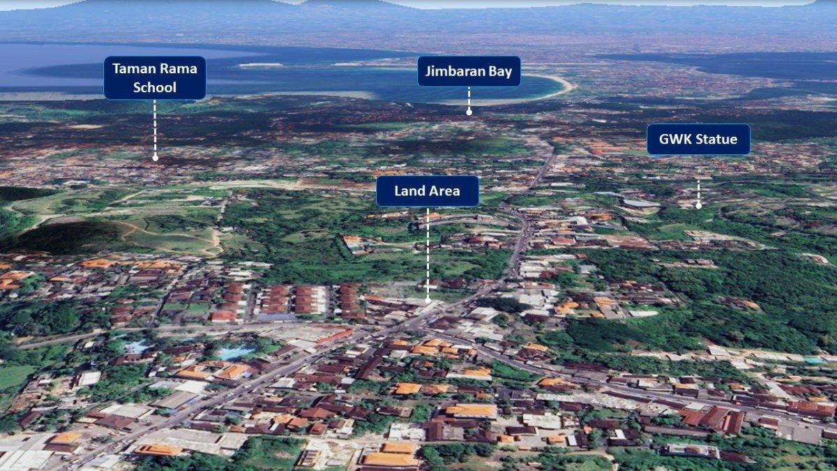 Prime 350 sqm Commercial Land in Ungasan – Main Road Exposure