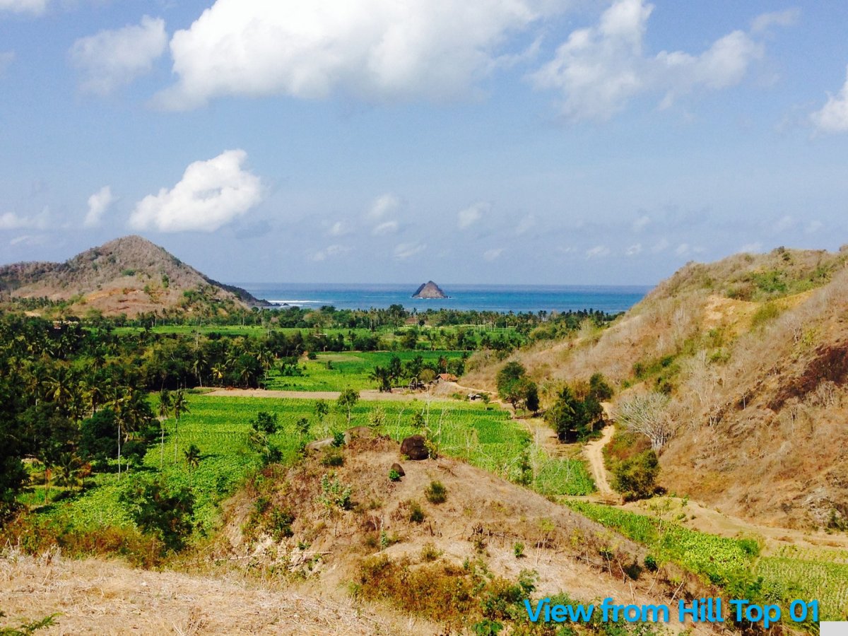 Build-Ready Ocean View Land with Full Infrastructure in Selong Belanak – Lombok