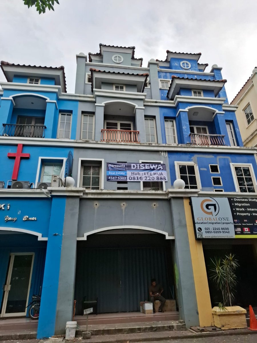 Dijual Ruko Lokasi Bukit Gading Mediterania, Kelapa Gading - Jakarta Utara