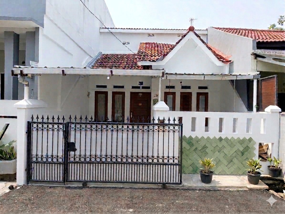 Rumah Murah Dijual di Cluster Alam Raya Puri Gading, Pondok Gede, Bekasi