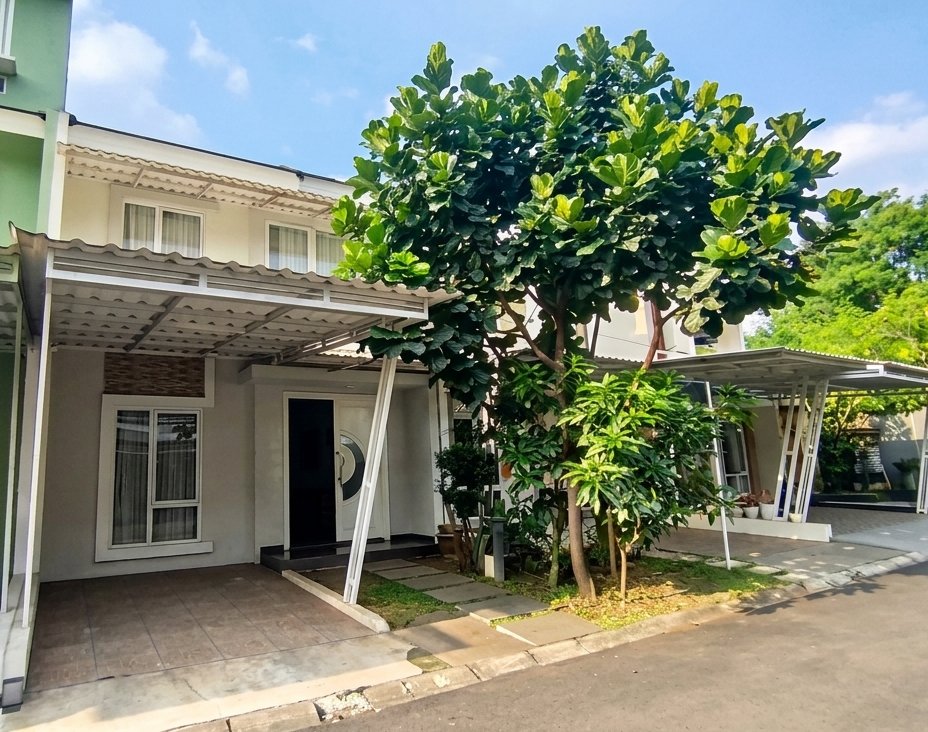 Rumah Cantik dan Aesthetic dekat Stasiun dan Tol di Paradise Resort City, Tangerang Selatan