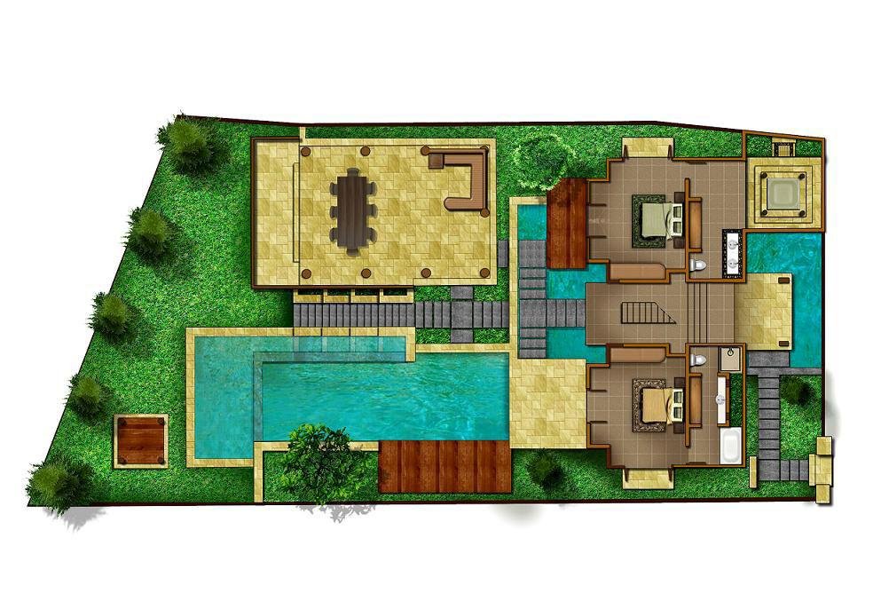 Tropical Riverside Sanctuary in Pererenan