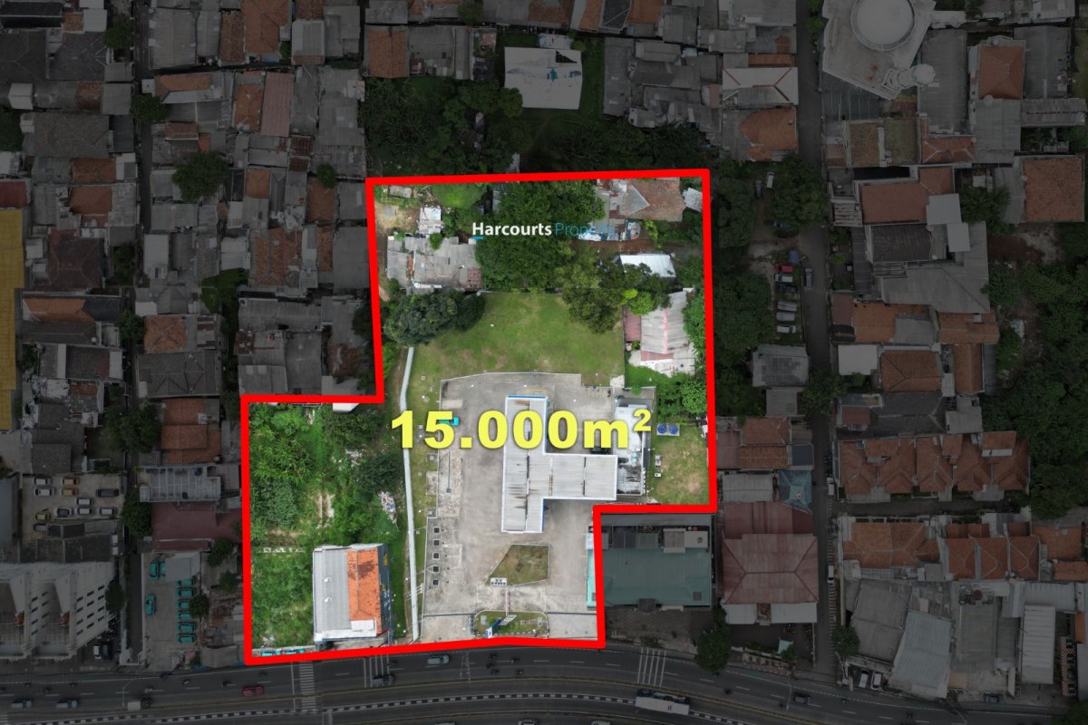 Dijual Tanah Kosong 1,5 Ha Cocok Dibangun Tempat Usaha, Mall, Apartemen dan Hotel