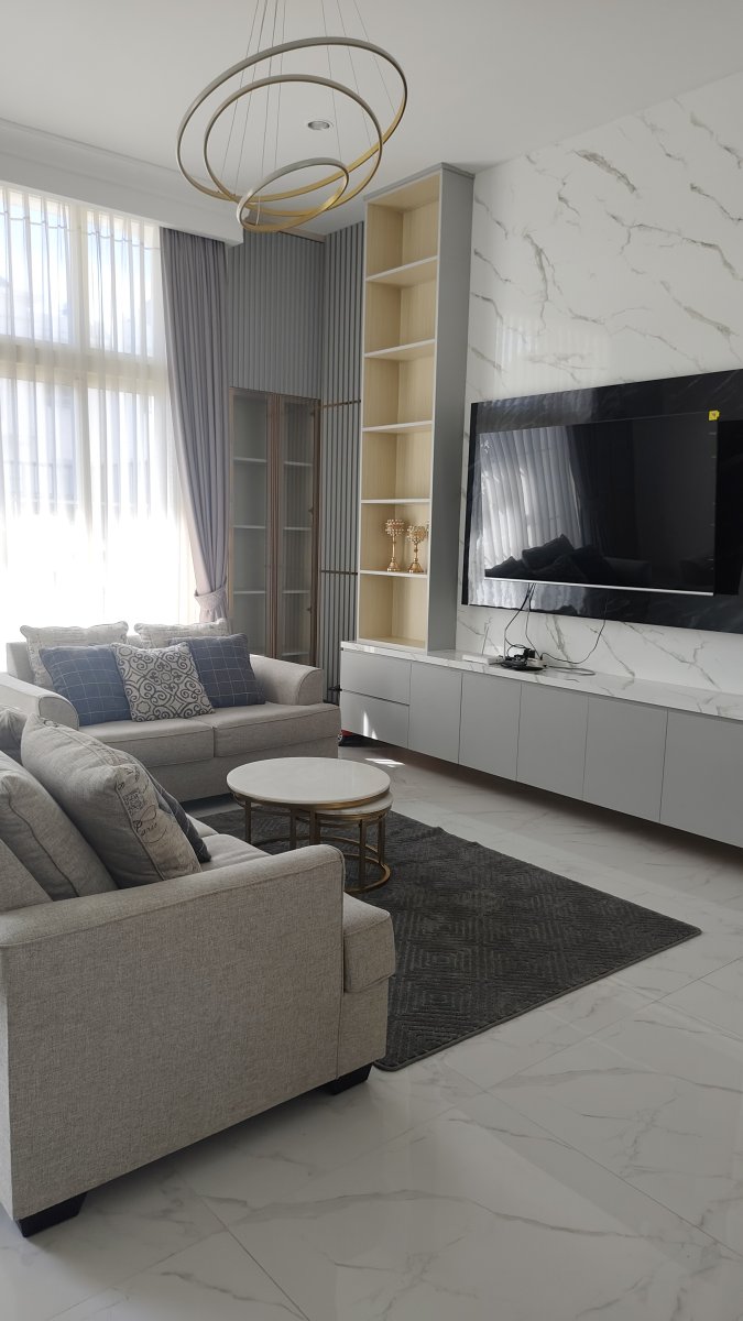 Disewakan rumah mewah full furnished, Cluster Agathis, 10x18 (4KT), Summarecon Bogor