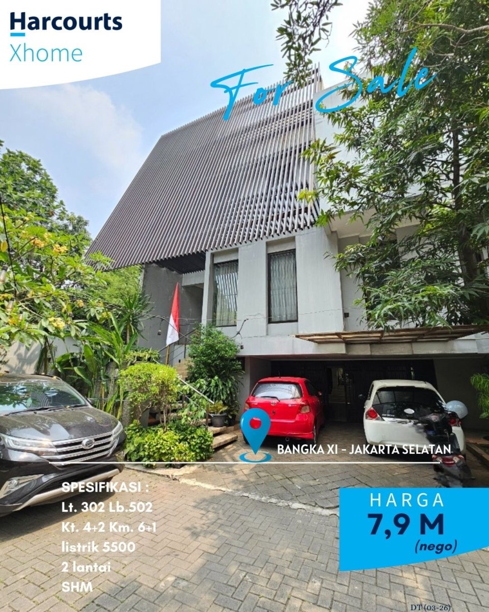 Rumah mewah di Bangka Jakarta Selatan