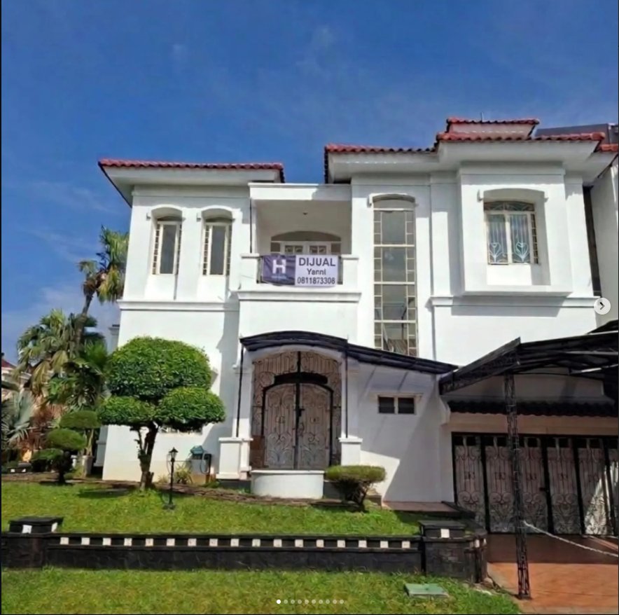Dijual Rumah Hoek Mewah - Bukit Gading Mediterania (Kelapa Gading)