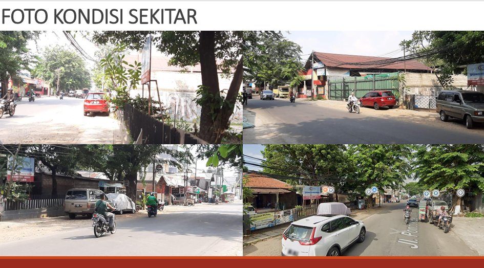 RUMAH TINGGAL PRIBADI, COCOK UNTUK KANTOR/TEMPAT USAHA LOKASI STRATEGIS, BEBAS BANJIR DI PONDOK BAMBU - Foto 4