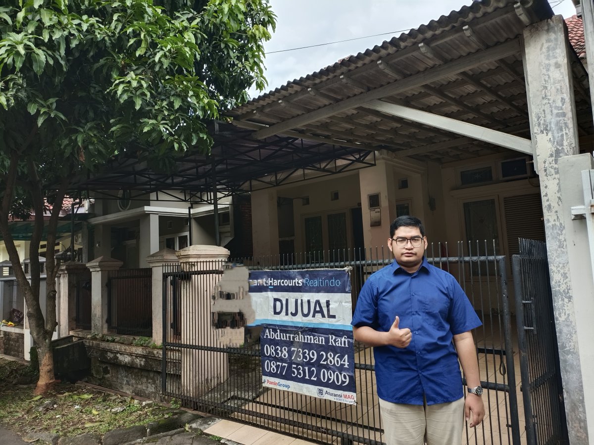 Dijual Cepat Rumah Depan Taman GardeniaLoka