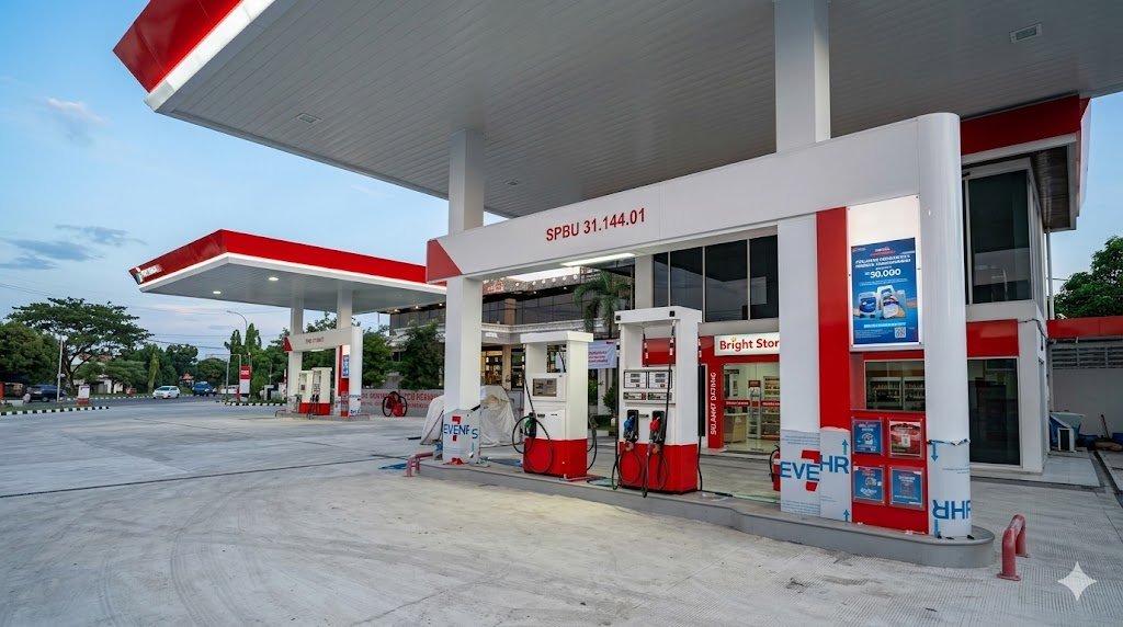 JUAL MURAH POM BENSIN AKTIF JALAN RAYA GRESIK DEMAK SURABAYA