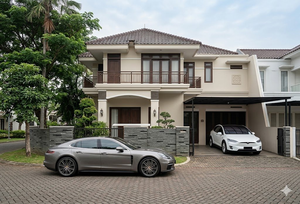 Hot Lelang Rumah Bagus Terawat Strategis @Alexandria Wisata Bukit Mas Surabaya