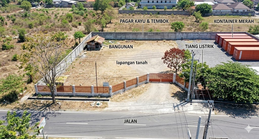 Jual Murah Lahan Ex Pabrik Lokasi @Simp. Adisucipto @Pandanwangi Blimbing Malang - Foto 2