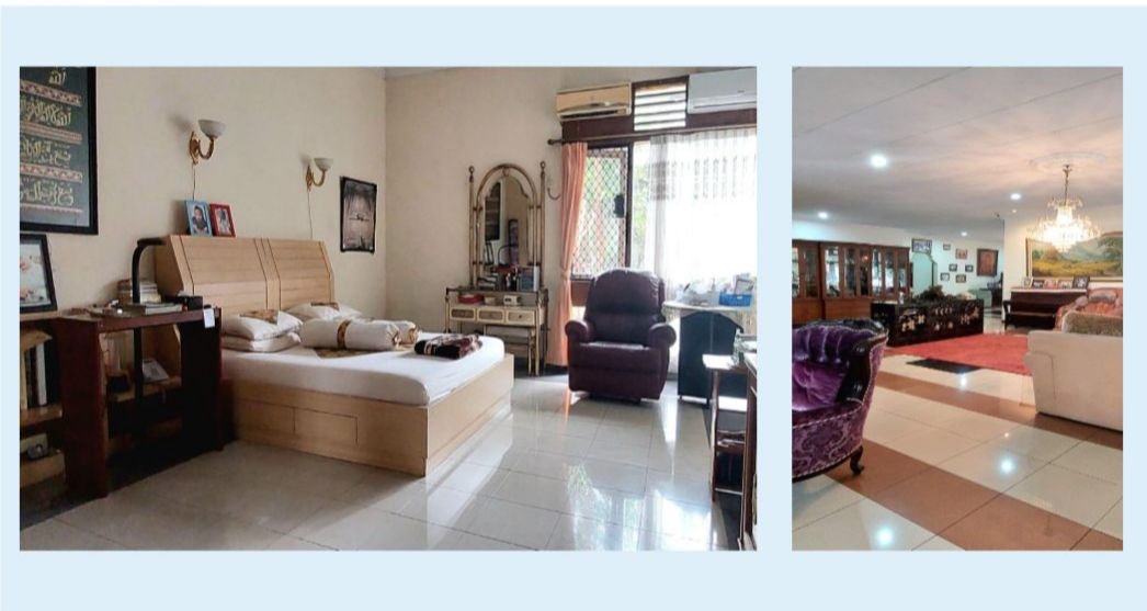 Dijual rumah lama luas di Kemang Timur Jakarta Selatan - Foto 2