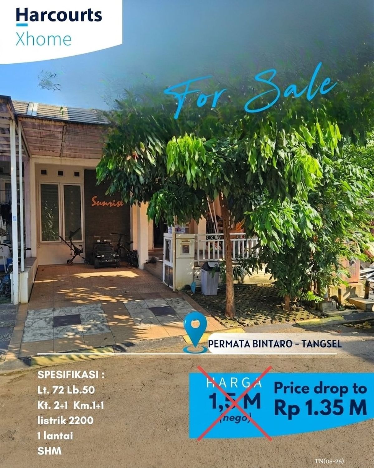 Dijual rumah 1 lantai di permata bintaro sektor 9 - Foto 8