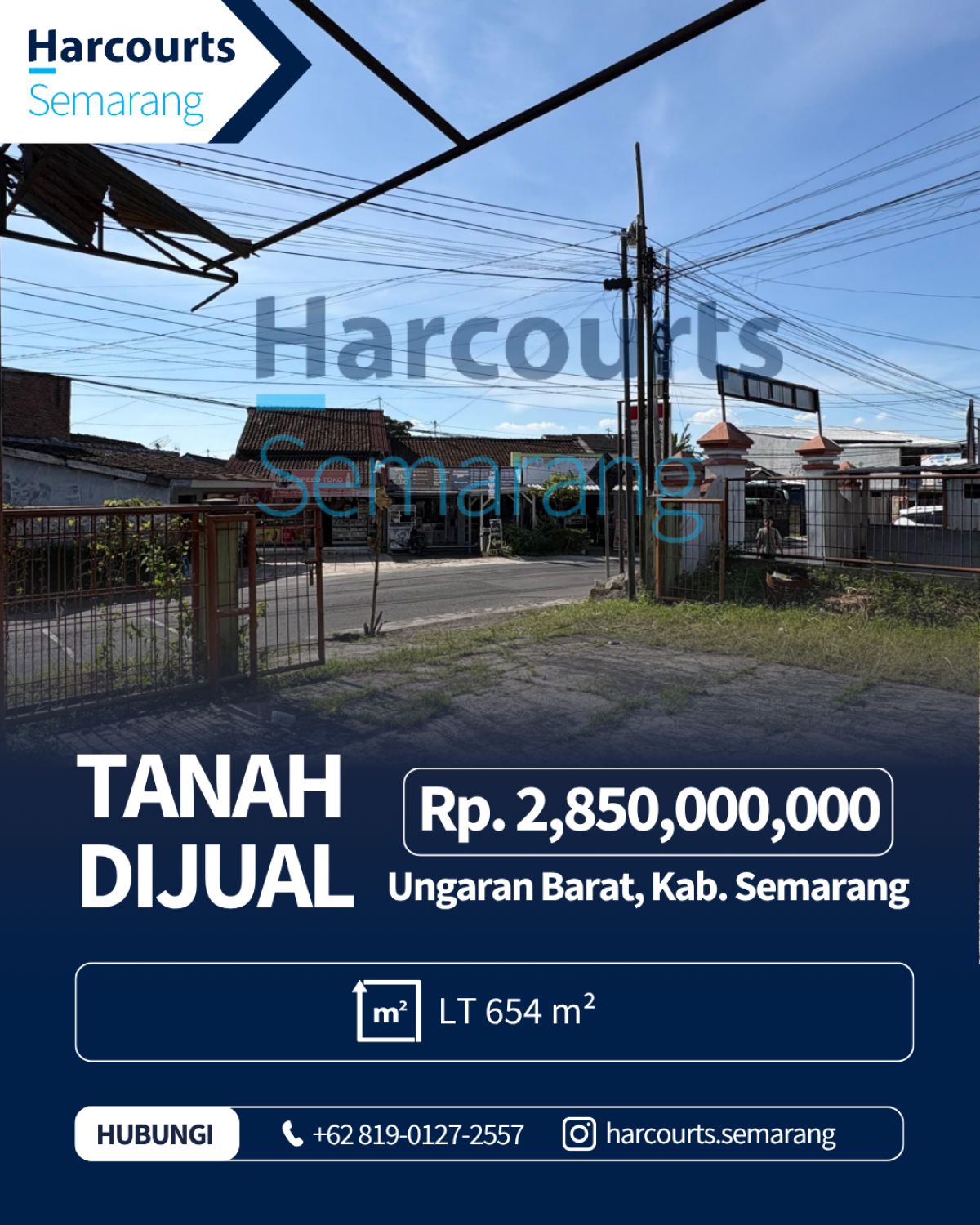 Tanah Kavling Luas 654 m2 di Kelurahan Genuk, Ungaran Barat – Sangat Strategis & Udara Sejuk - Foto 6