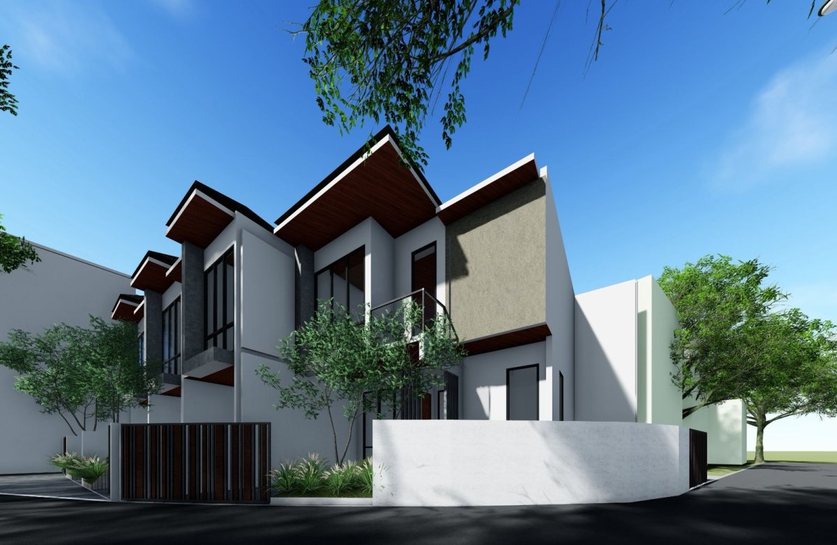 Dijual Rumah Baru 2 Lantai Free PPN, Kanopi, Kitchen Set di Serua Tangerang Selatan
