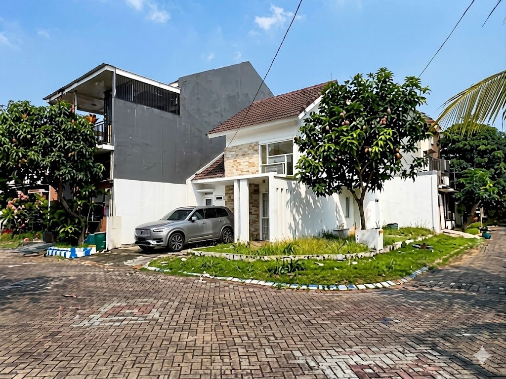 Jual Rumah Hitung Lahan Lokasi @Puri Surya Jaya Cluster Valencia Garden Sidoarjo
