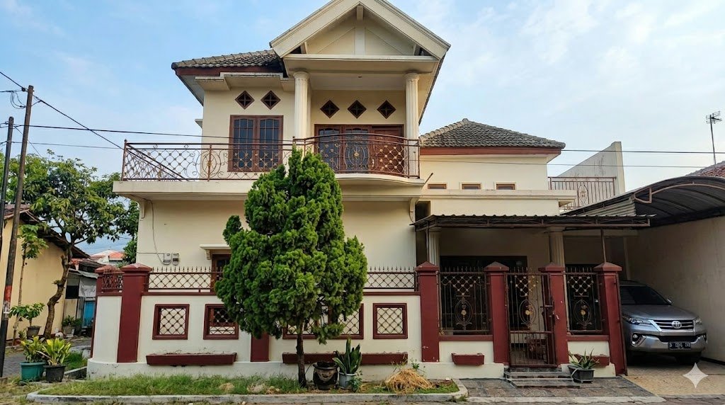 Jual Rugi Rumah Hook 2 Lantai Lokasi @Bumi Sooko Indah Sidoarjo